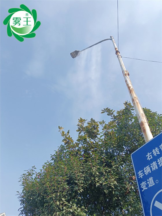 道路路燈桿噴霧降塵系統(tǒng) (4)